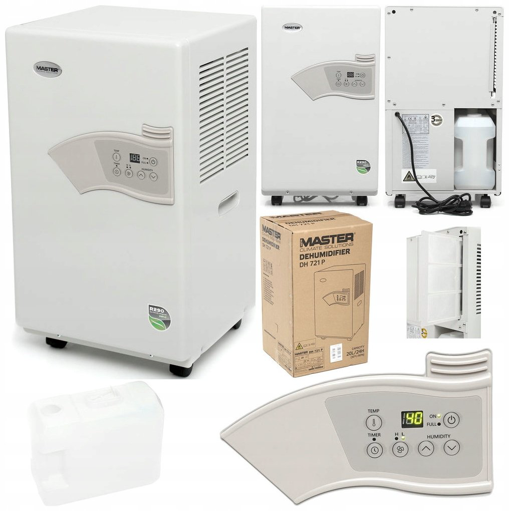 Осушитель воздуха Master DH 721 белый купить,NaN