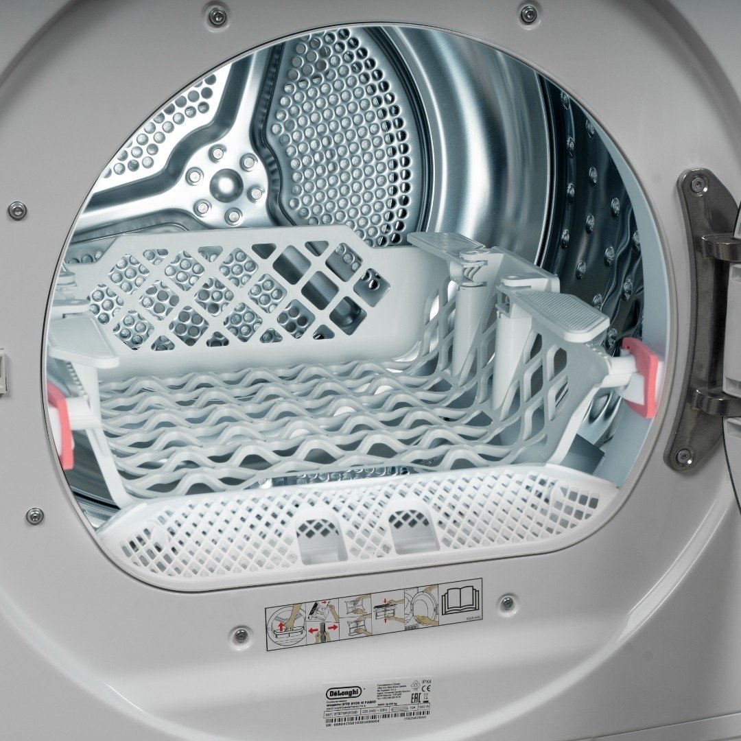 Сушильная машина Delonghi DTD 795 H FABIO белый - ForteMarket Сушильная машина Delonghi DTD 795 H FABIO белый купить,0