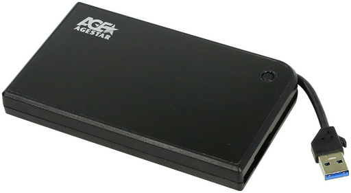 Внешний бокс AGESTAR 3UB2A14 черный
