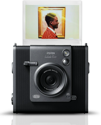 Фотокамера моментальной печати Fujifilm INSTAX WIDE EVO BLACK EX D черный