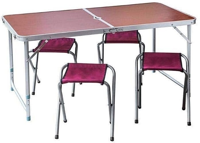 Стол Alumi Folding Table коричневый