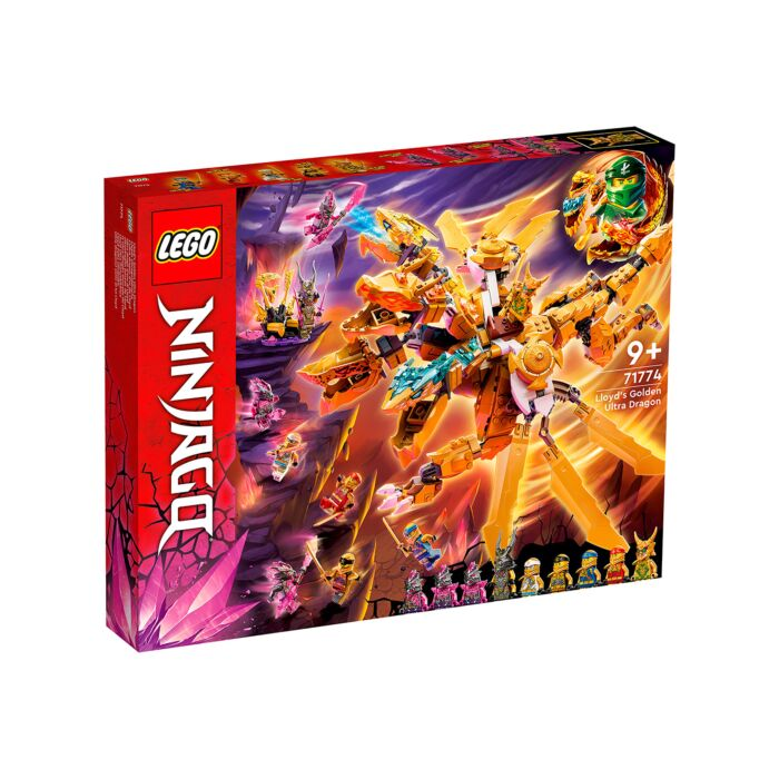 Конструктор LEGO Золотой ультрадракон Ллойда Ninjago 71774 купить,NaN