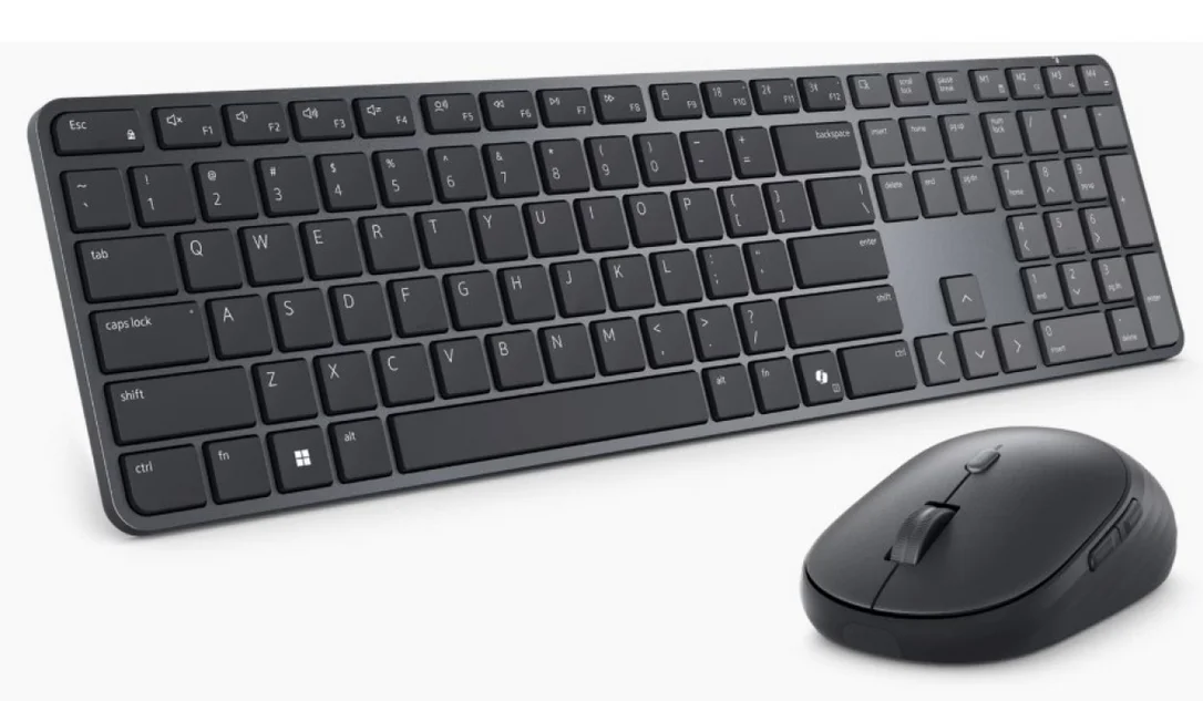 Клавиатура и манипулятор Dell Pro 7 Slim Keyboard and Mouse KM726 беспроводной купить,NaN