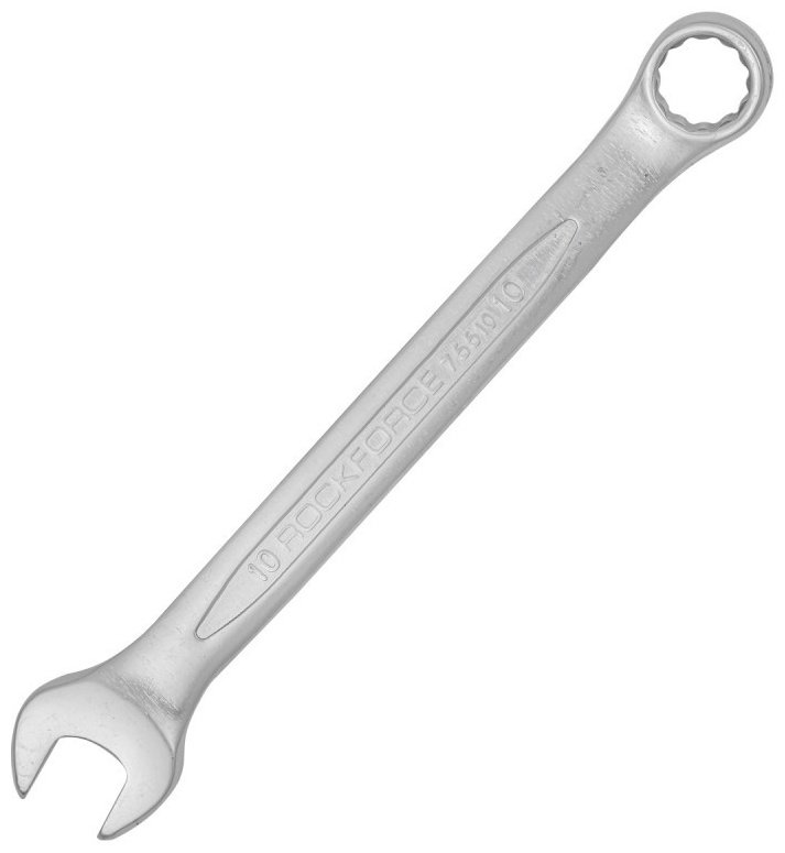 ROCKFORCE ключ комбинированный 10 мм RF-75510, 1 шт
