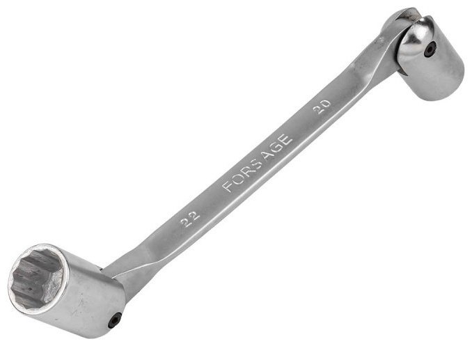 Forsage ключ трубчатый шарнирный 20x22 мм F-7522022, 1 шт