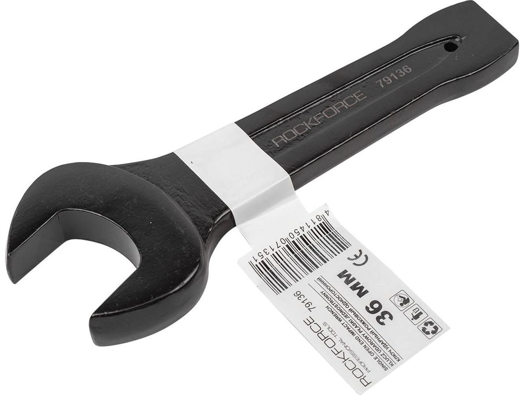 ROCKFORCE ключ рожковый ударный 36 мм RF-79136, 1 шт
