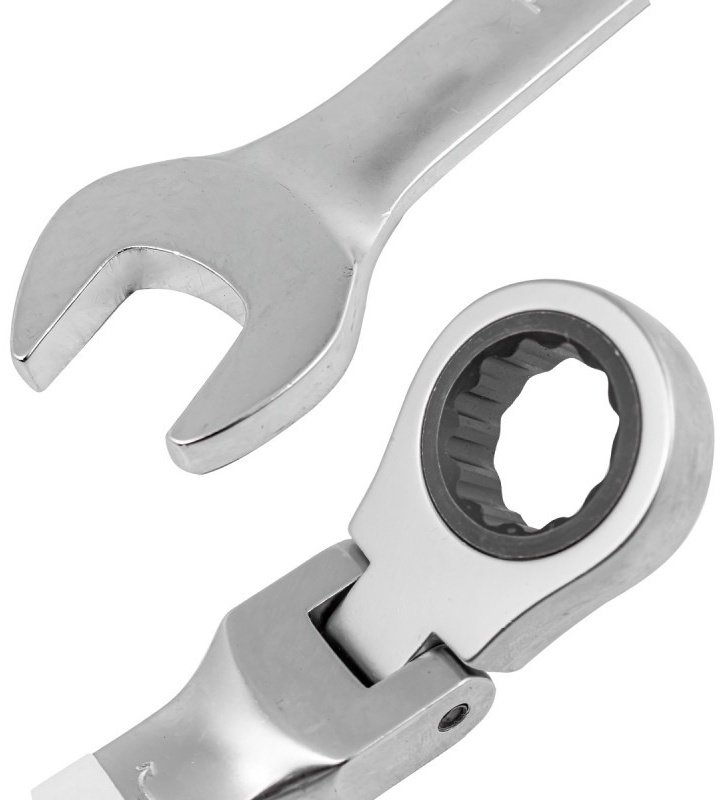 ForceKraft ключ комбинированный трещоточный шарнирный 12 мм FK-75712F, 1 шт - ForteMarket ForceKraft ключ комбинированный трещоточный шарнирный 12 мм FK-75712F, 1 шт купить,0