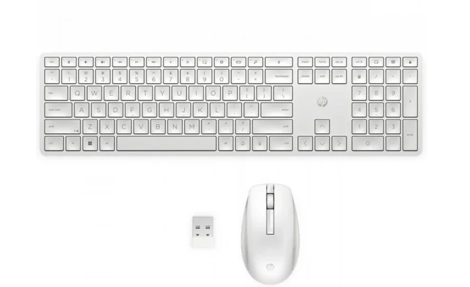 Клавиатура и манипулятор HP Europe 655 Wireless KB MSE Combo WHT/USB купить,NaN