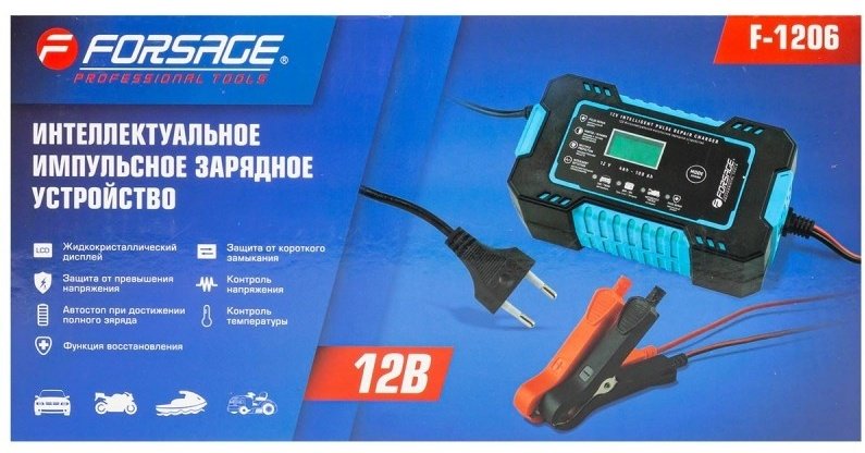 Forsage зарядное устройство F-1206 - ForteMarket Forsage зарядное устройство F-1206 купить,0