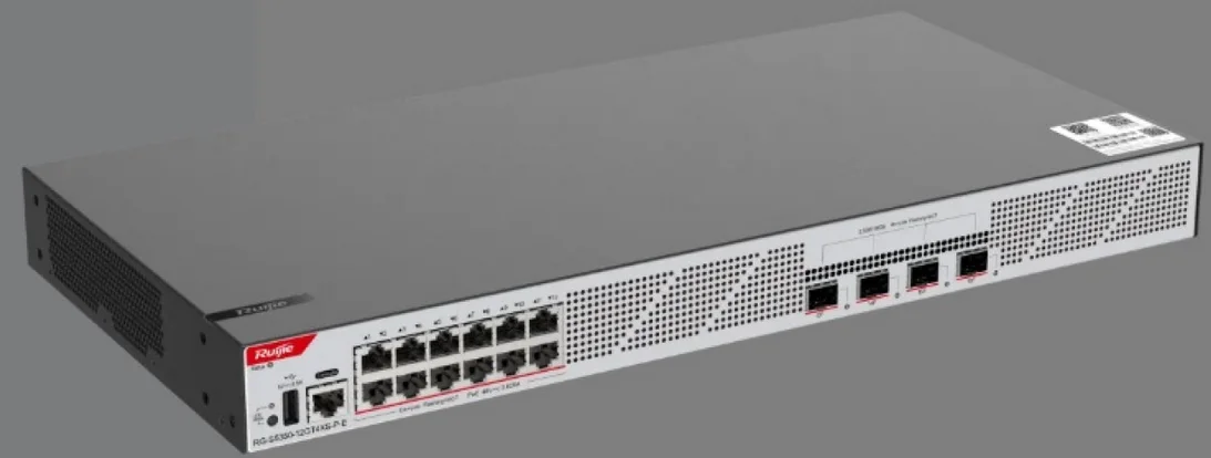 Коммутатор Ruijie Networks/RG-S5350-12GT4XS-P-E 12-Port GE Layer 3 Managed Access Switch with PoE+, 4-Port 10GE Uplink/16 port/10/100/1000 купить,NaN