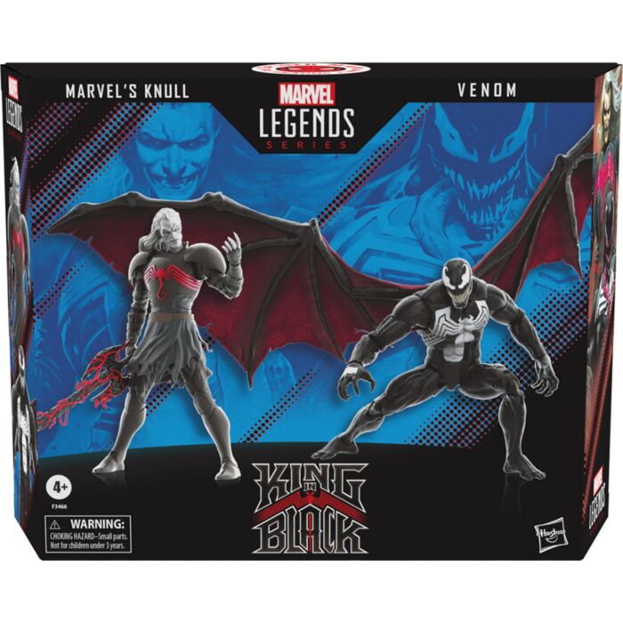Набор фигурок Knull & Venom Marvel Legends Spider-Man 60th Anniversary 15 см купить,NaN