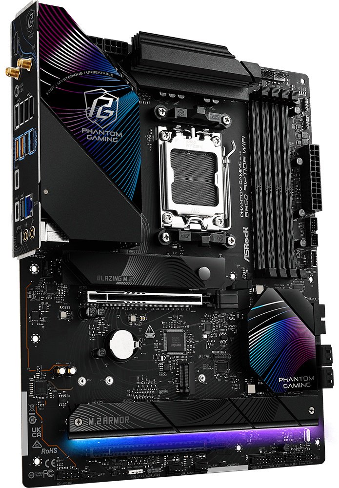 Материнская плата ASRock B850 RIPTIDE WIFI DDR5 - ForteMarket Материнская плата ASRock B850 RIPTIDE WIFI DDR5 купить,0
