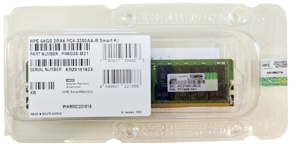 Оперативная память HP P06035-B21 64 Гб - ForteMarket Оперативная память HP P06035-B21 64 Гб купить,0