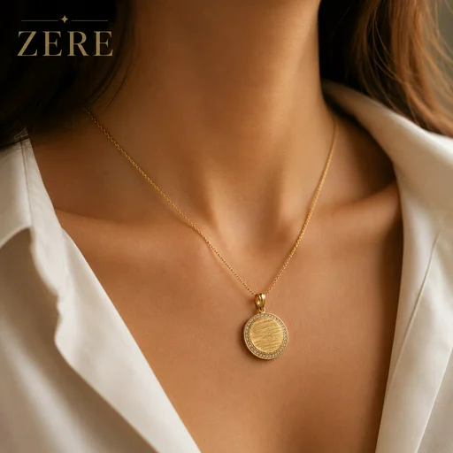 Кулон Zere ZR190718 жёлтое золото 2.9гр 