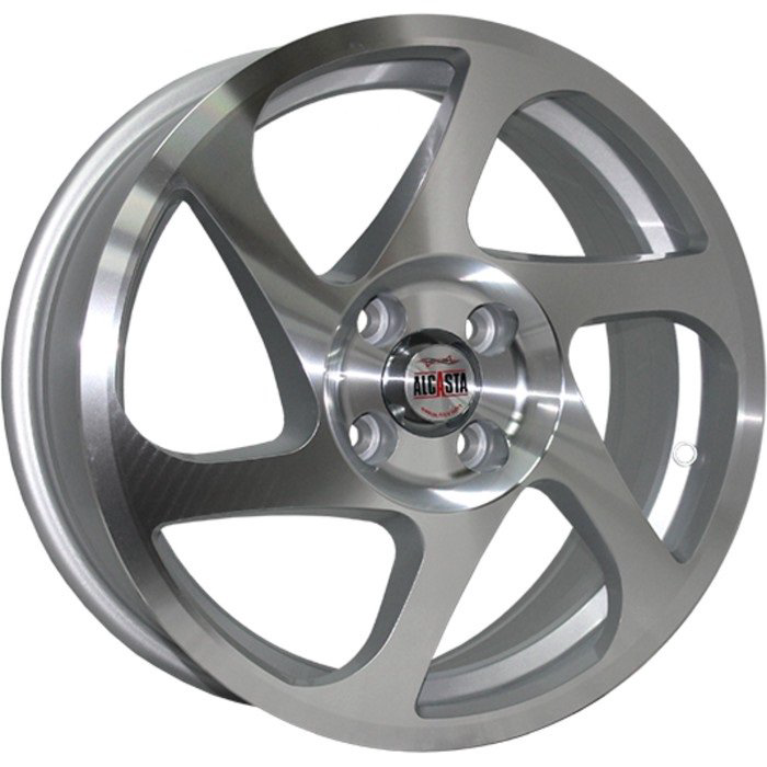 Диски Alcasta M42 5х100 R16х6.5 СВ57.1 ЕТ35 серебристые купить,NaN