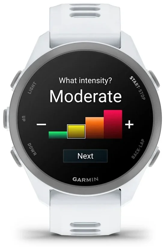 Смарт-часы Garmin Forerunner 170 Music 42 мм белый