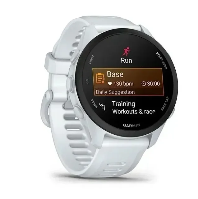 Смарт-часы Garmin Forerunner 70 42мм белый купить,NaN