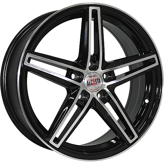Диски Alcasta M43 5х112 R16х6.5 СВ66.6 ЕТ45 bkf купить,NaN