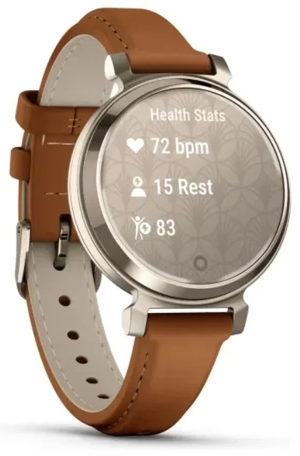 Смарт-часы Garmin Lily 2 Classic 010-02839-02 25мм серебристый-бежевый купить,NaN