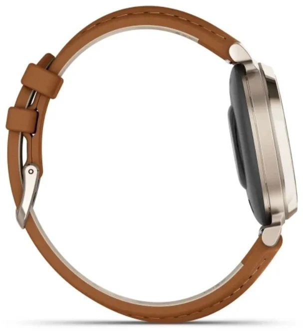 Смарт-часы Garmin Lily 2 Classic 010-02839-02 25мм серебристый-бежевый купить,NaN