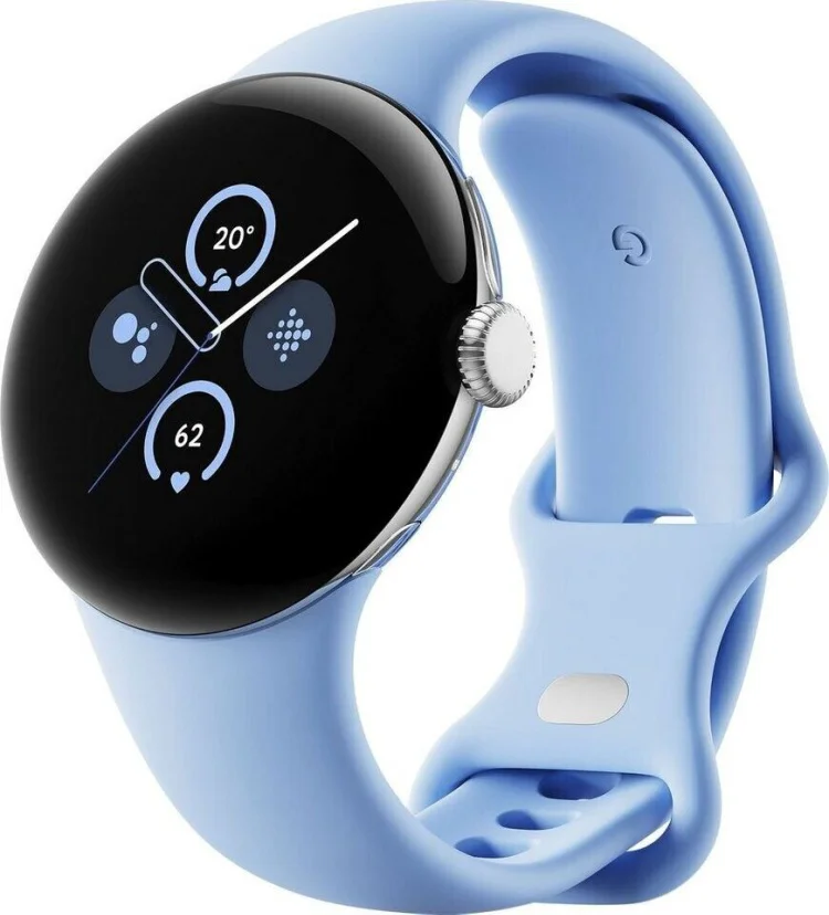 Смарт-часы Google Pixel Watch 2 LTE серебристый-синий купить,NaN