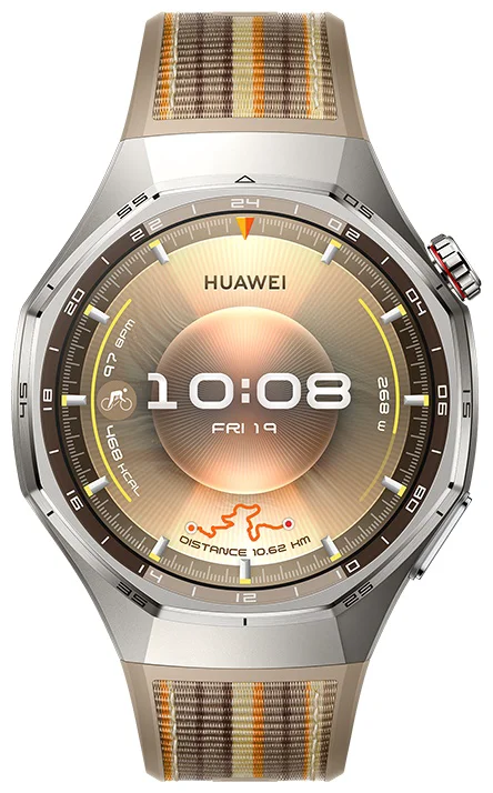 Смарт-часы Huawei Watch GT 6 Pro 46мм серебристый-коричневый купить,NaN