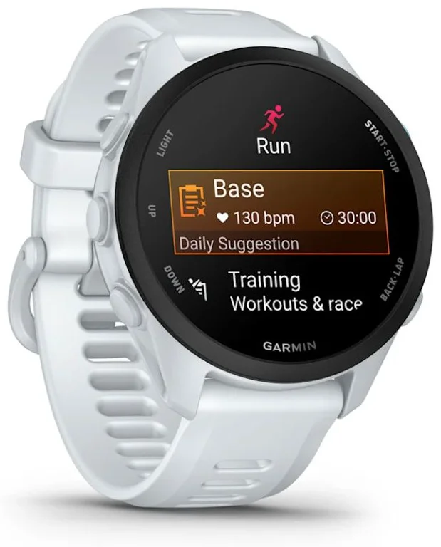 Смарт-часы Garmin Forerunner 70 42 мм белый