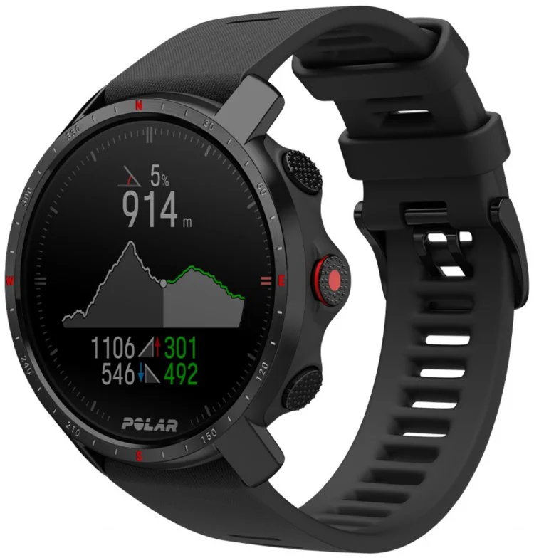 Смарт-часы Polar Grit X Pro 45мм черный купить,NaN