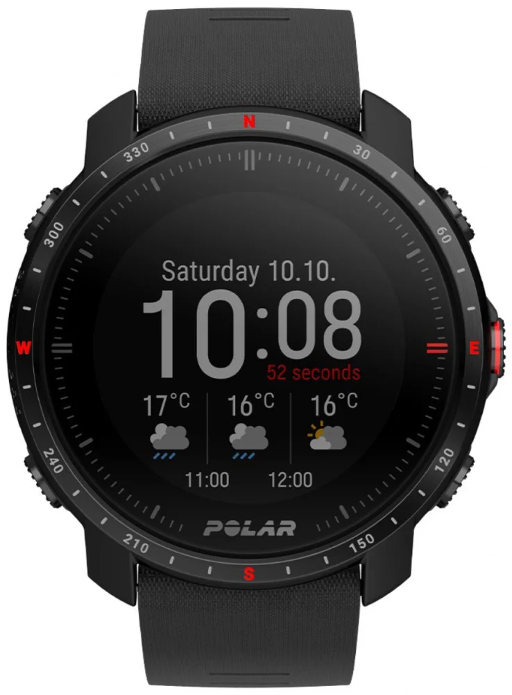 Смарт-часы Polar Grit X Pro 45мм черный купить,NaN
