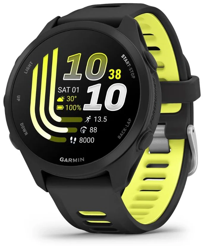 Смарт-часы Garmin Forerunner 170 42мм черный