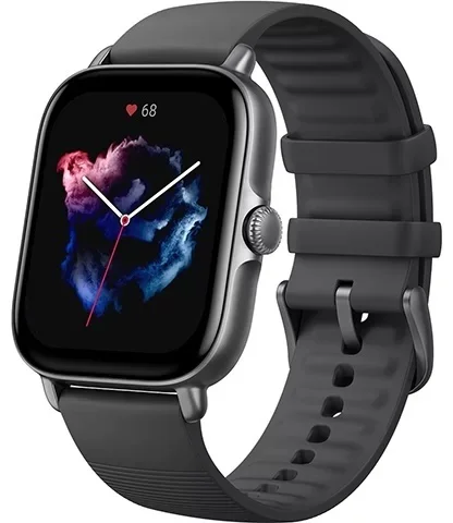 Смарт-часы Xiaomi Amazfit GTS 3 44мм черный купить,NaN