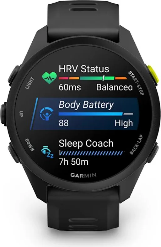 Смарт-часы Garmin Forerunner 70 42мм черный