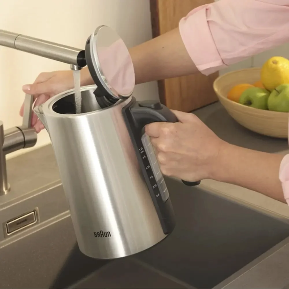 Электрочайник Braun WK 5205BK серебристый  купить,47990