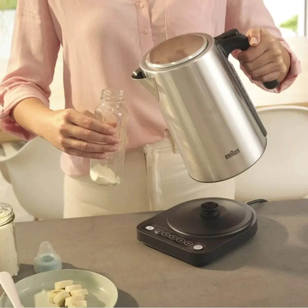 Электрочайник Braun WK 5205BK серебристый  купить,47990