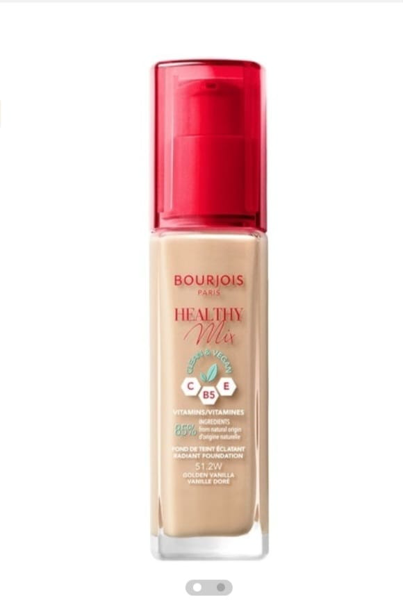 Тональный крем Bourjois Healhty Mix 51.2W Golden Vanilla 30мл купить,0
