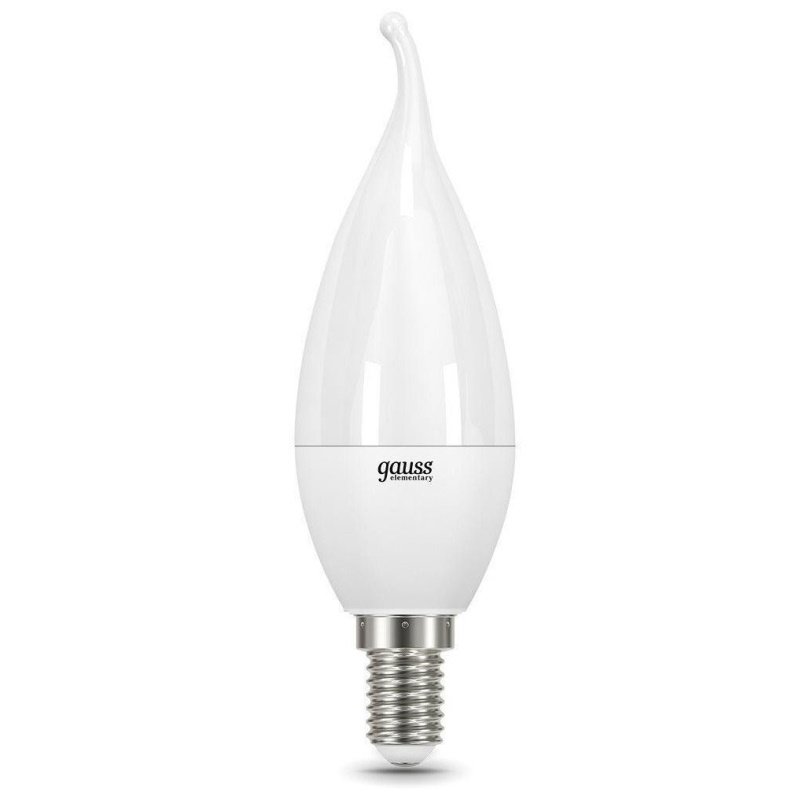 Led Лампа Gauss Elementary Candle E14 6w 4100k