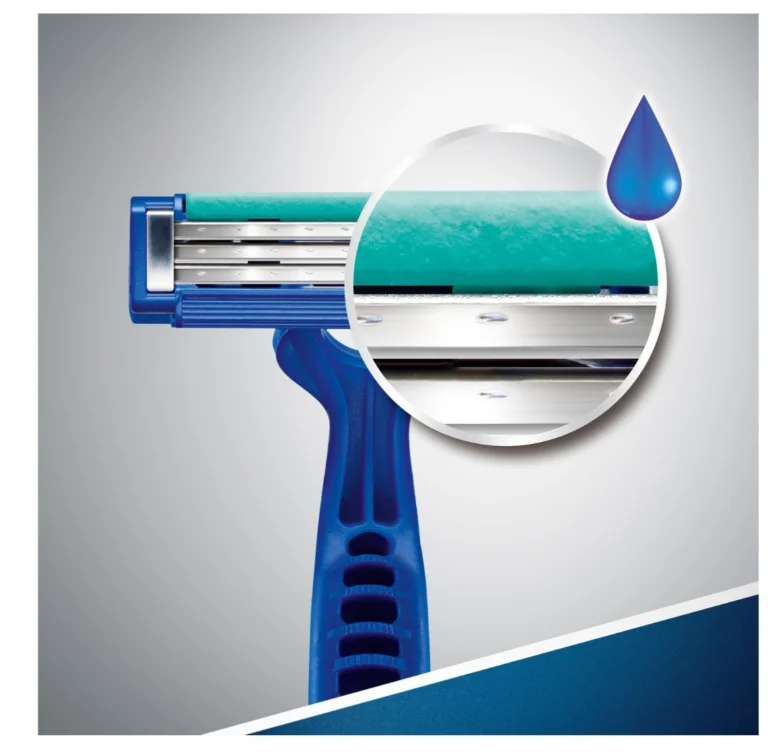 Бритвенный станок Gillette Blue Simple 3 4шт купить,NaN