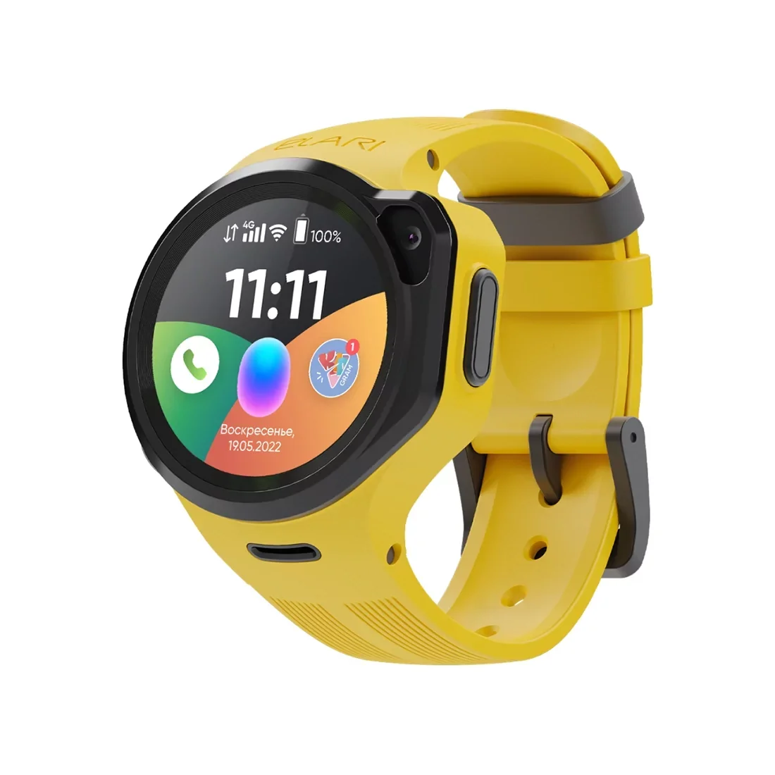 Смарт-часы Elari Kidphone 4GR M KP-4GR-M-YEL Yellow - ForteMarket Смарт-часы Elari Kidphone 4GR M KP-4GR-M-YEL Yellow купить,0