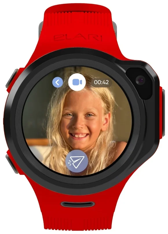 Смарт-часы Elari Kidphone 4GR M KP-4GR-M-RED Red - ForteMarket Смарт-часы Elari Kidphone 4GR M KP-4GR-M-RED Red купить,0