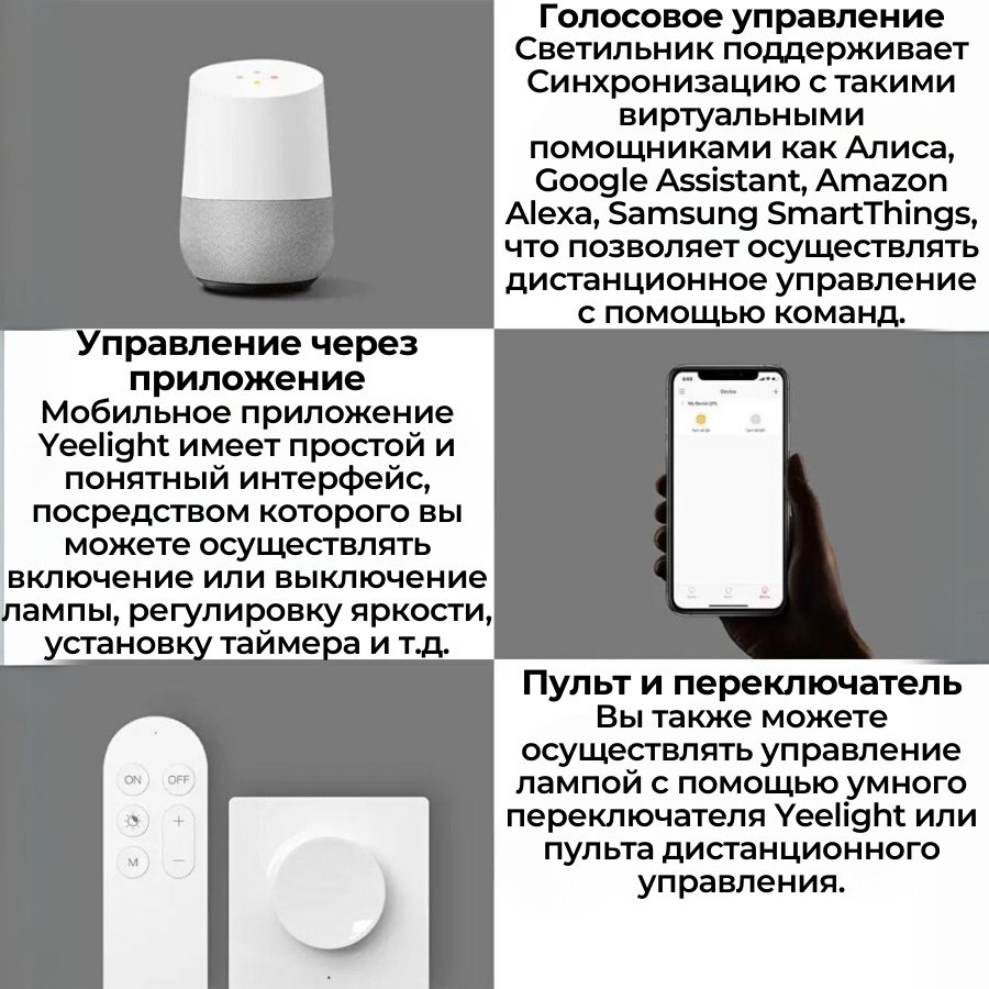Светильник Потолочный Xiaomi Yeelight Arwen Ceiling Light C - 450S купить,77261