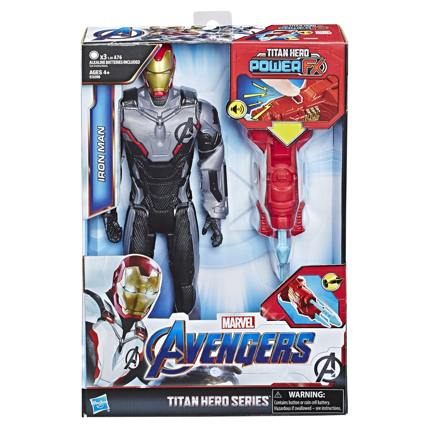 Фигурка Hasbro Avengers Железный Человек ПауэрПэк E3298121 купить,NaN