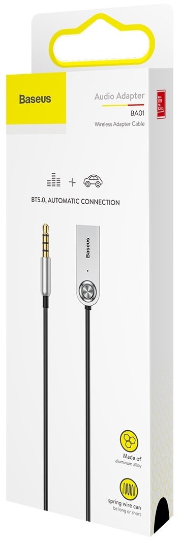 Bluetooth адаптер Baseus BA01 черный - ForteMarket Bluetooth адаптер Baseus BA01 черный купить,0