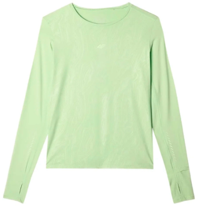 4F лонгслив женский Running XS Green