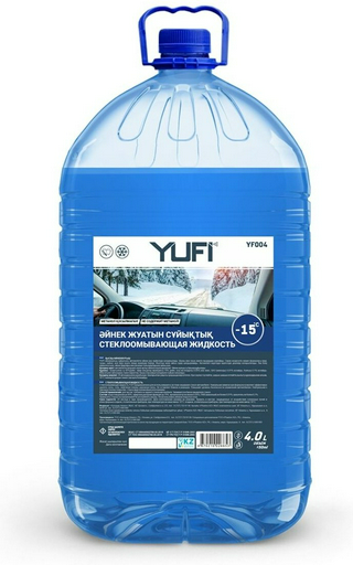 Жидкость для стеклоомывателя YUFI 4749103 -15°С 4 л