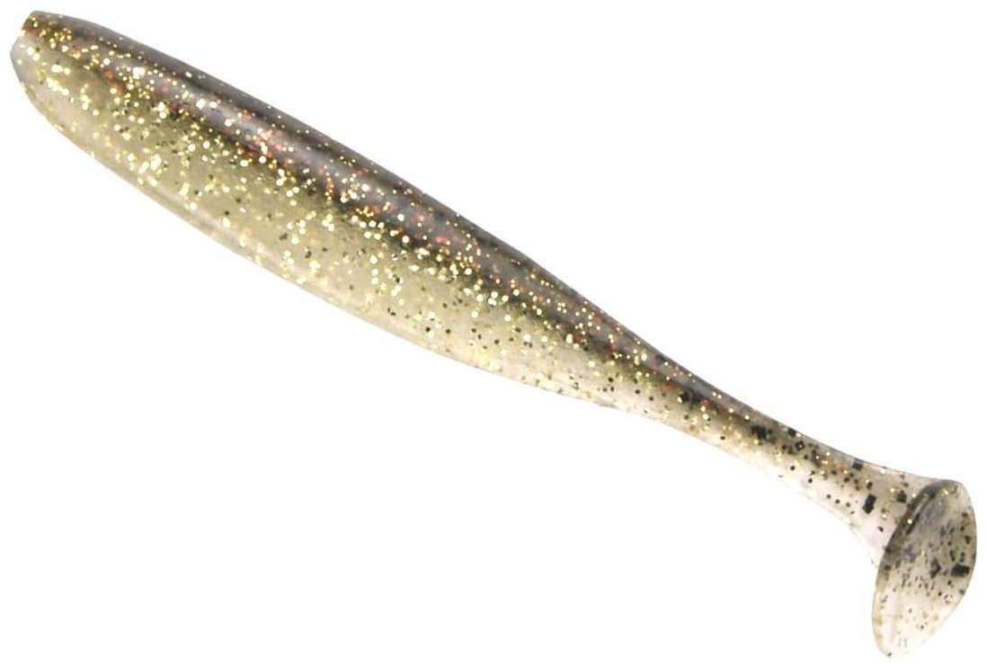 Мягкая приманка KEITECH Easy Shiner 4 7 шт 100 мм 417T, Gold Flash Minnow купить,NaN