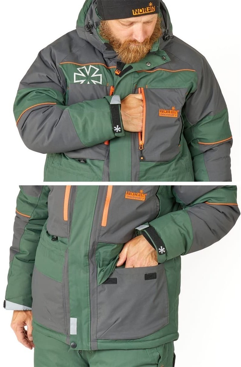 Костюм NORFIN Discovery зеленый XL купить,NaN