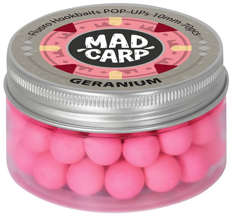 Прикормка Mad Carp Baits Fluoro Hookbaits Geranium 40 г купить,NaN