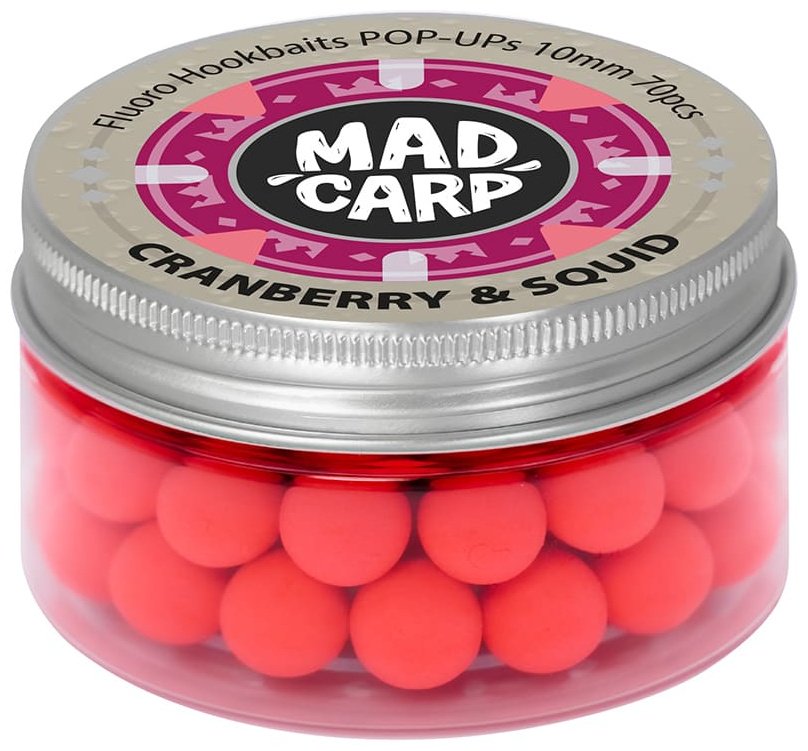 Прикормка Mad Carp Baits Fluoro Hookbaits Cranberry Squid 40 г купить,NaN