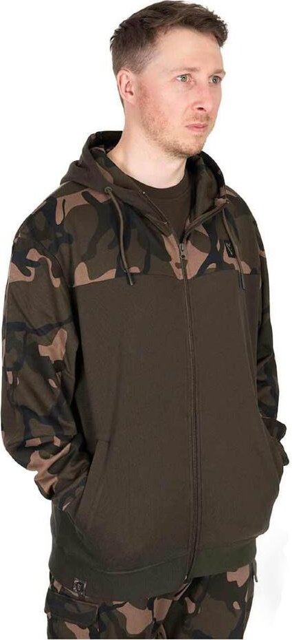 Толстовка Fox LW Khaki / Camo Split Zip Hoody CFX297 S купить,NaN