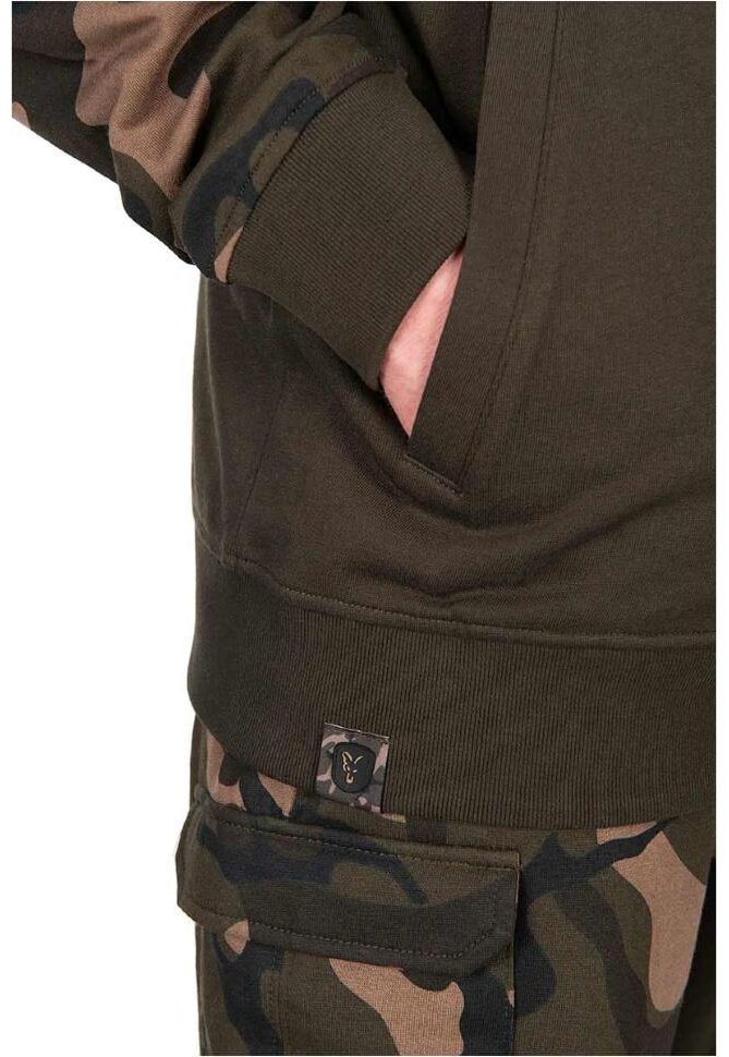 Толстовка Fox LW Khaki / Camo Split Zip Hoody CFX297 S купить,NaN